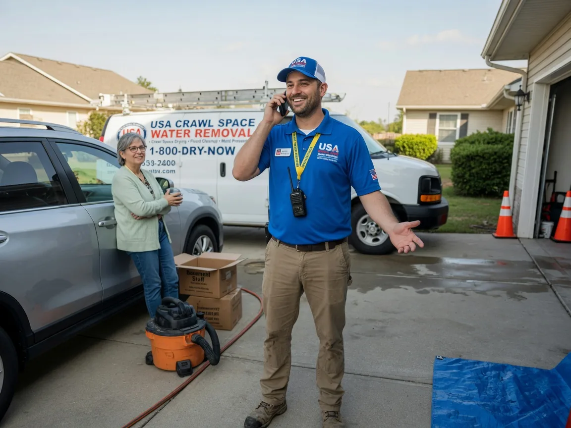 Crawl Space Water Removal Brusly, LA FAQs